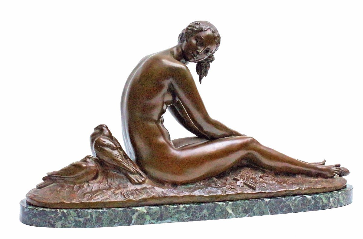 Joseph Cormier (1869-1950) Large Bronze Art Deco