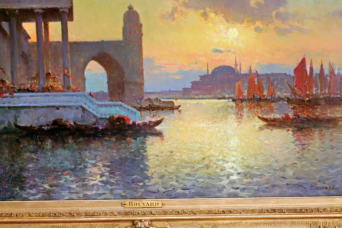 Antoine Bouvard (1870-1955) Grande Vue De Venise-photo-5