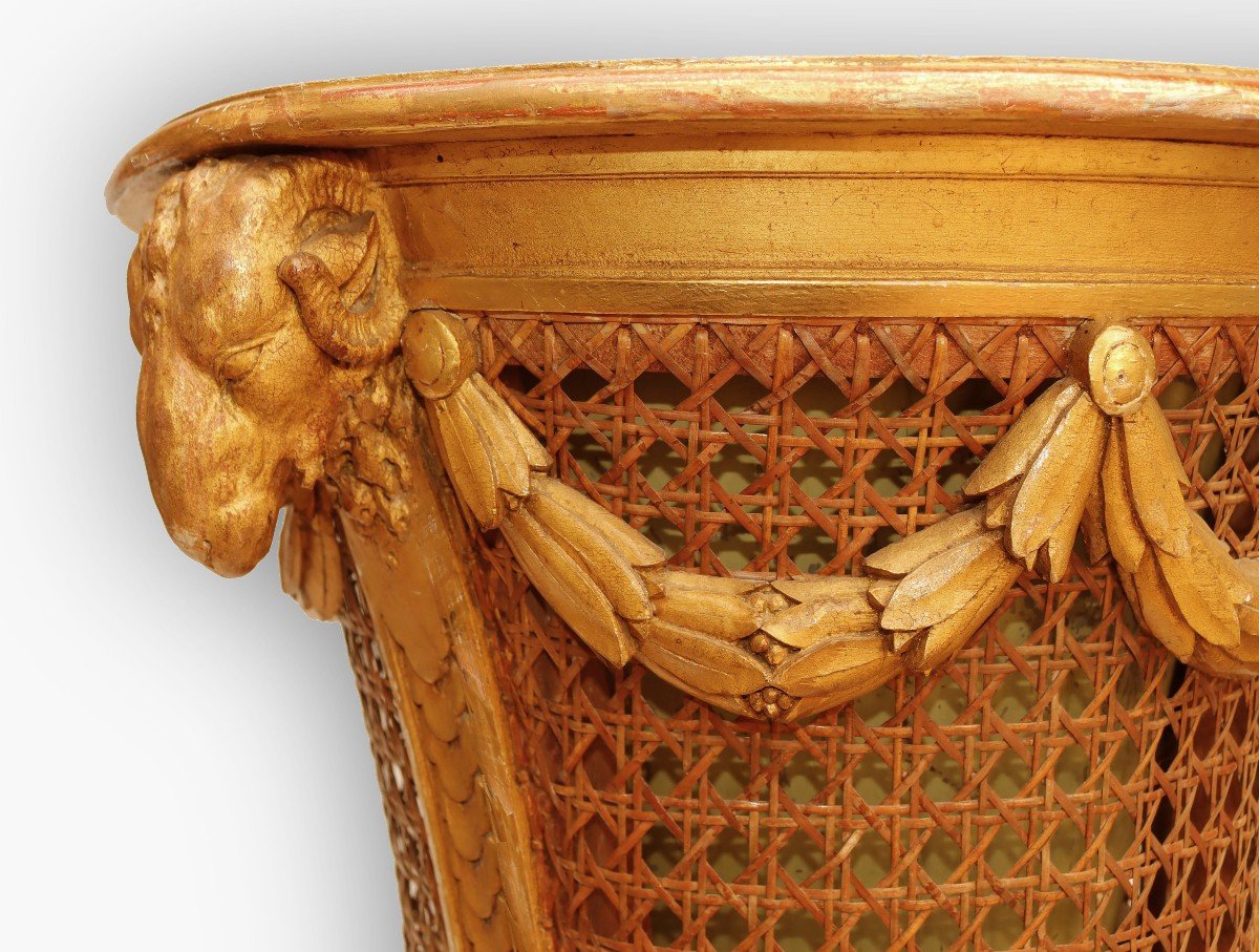 Great Athenian Forming Golden Wood Planter-photo-5