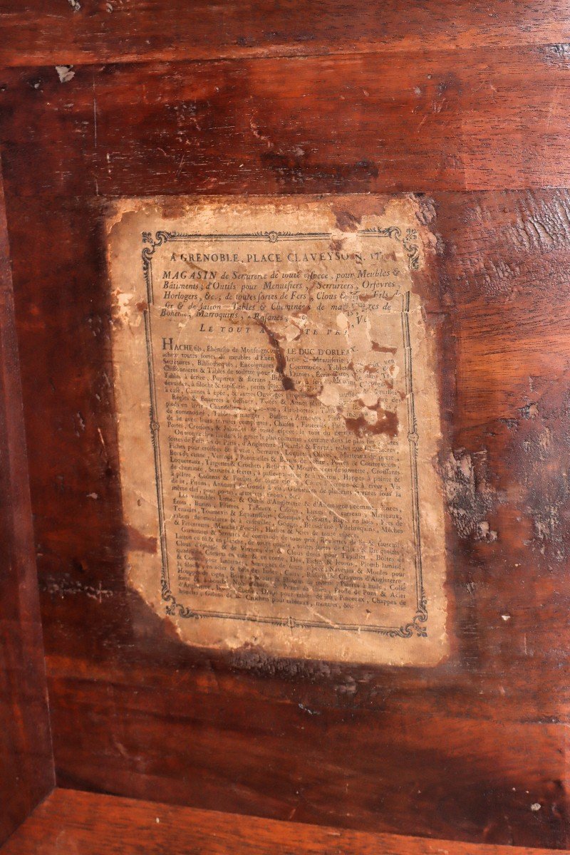 Jf Hache (1730-1796) Precious Living Room Dresser-photo-6