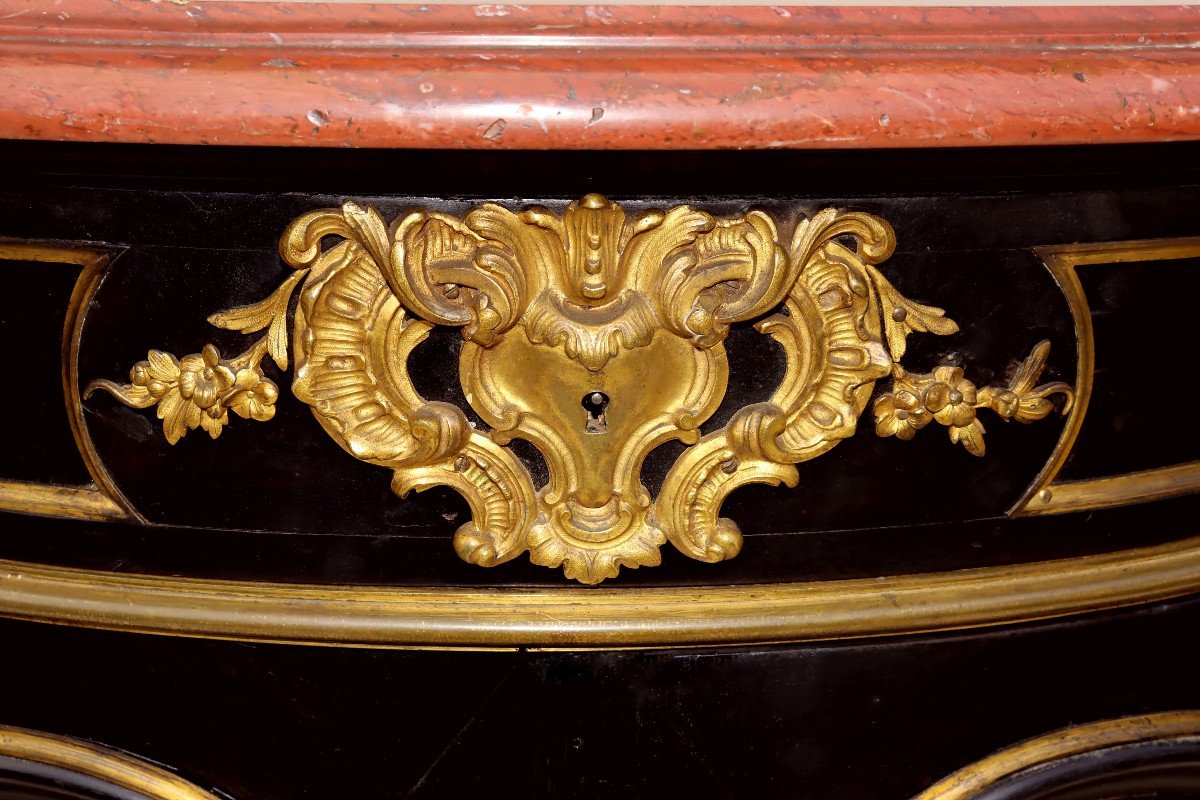 Furniture Napoleon III Stamped Fourdinois-photo-3