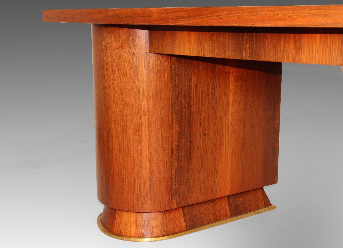 Modernist Art Deco Desk Circa 1930-40-photo-2