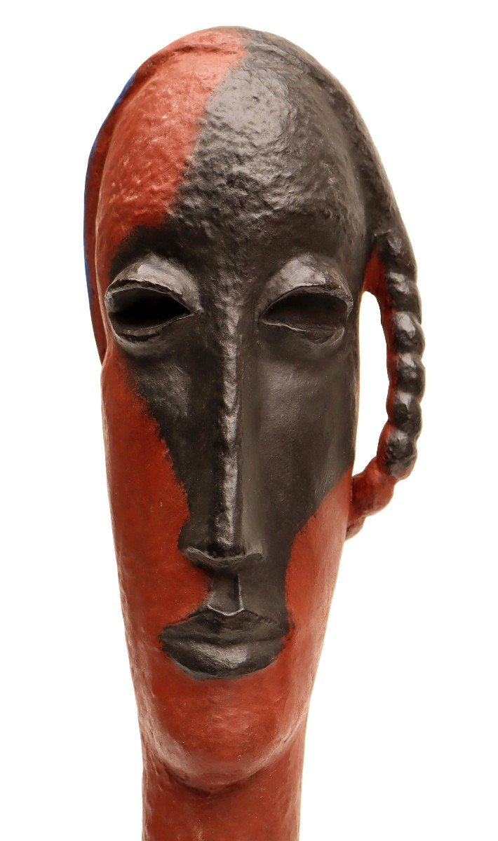 Lambert-rucki (1888-1967) Bronze Sculpture With Large -photo-4