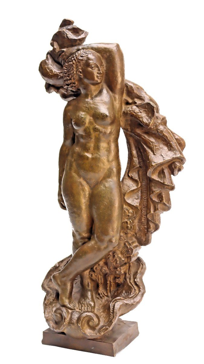 François MEHEUT(1905-1981) Grand Bronze de "VENUS"-photo-2