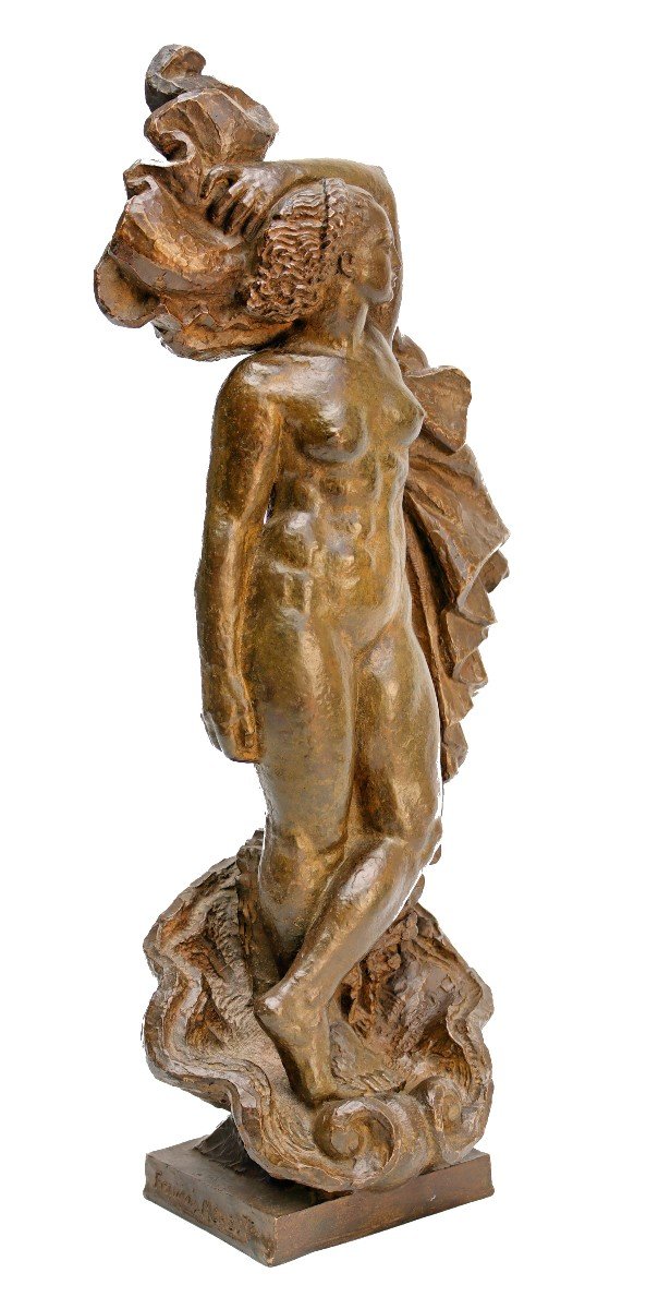 François MEHEUT(1905-1981) Grand Bronze de "VENUS"-photo-4