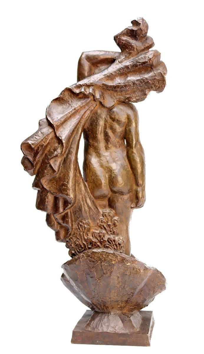 François MEHEUT(1905-1981) Grand Bronze de "VENUS"-photo-1