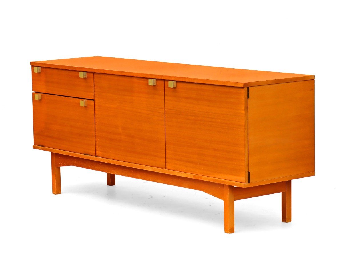 André Monpoix (1925–1976) Buffet Sideboard-photo-3