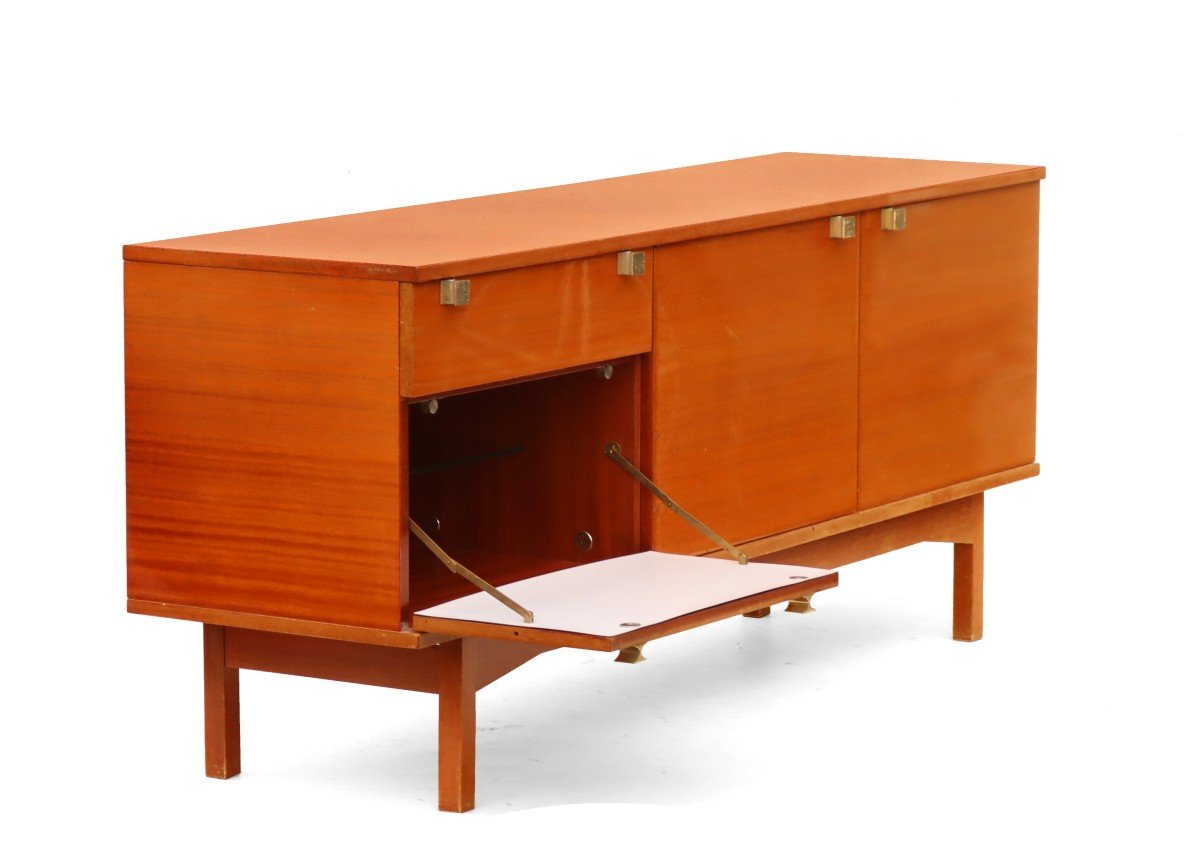 André Monpoix (1925–1976) Buffet Sideboard-photo-4