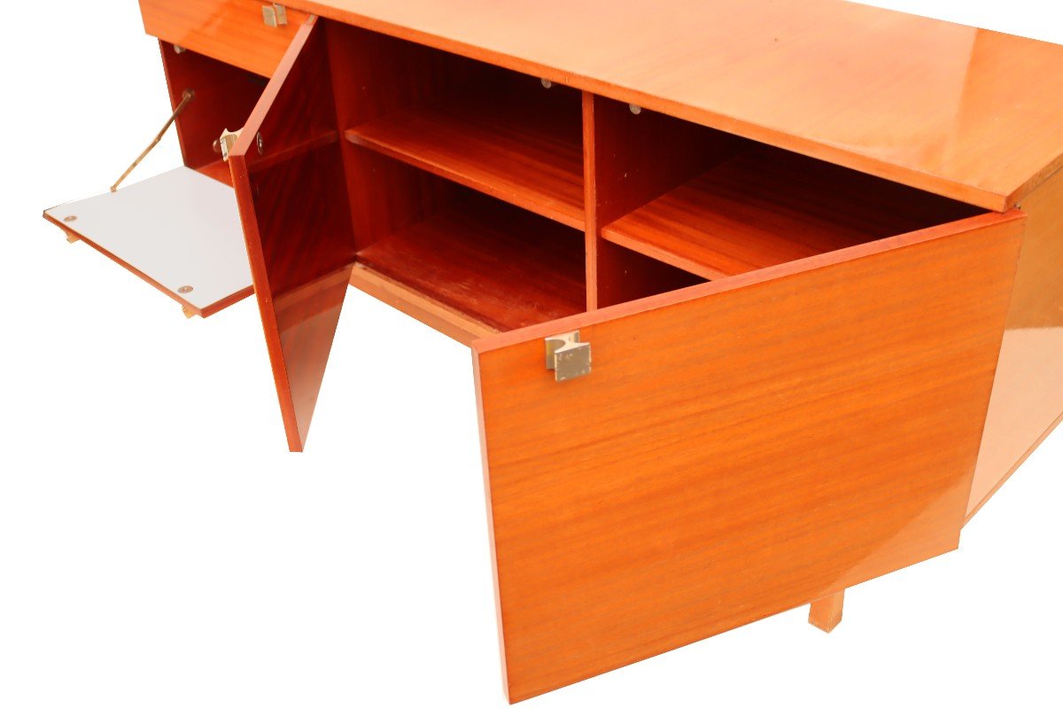 André Monpoix (1925–1976) Buffet Sideboard-photo-4