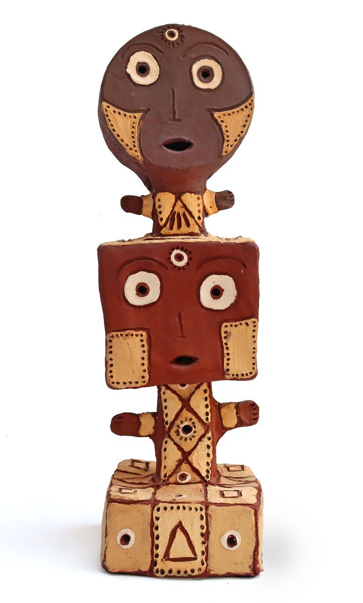 Jean Paul Baudouin (born 1946) Totem Sculpture