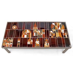 Roger Capron (1922-2006) Large Coffee Table