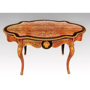 Napoleon III Boulle Marquetry Table