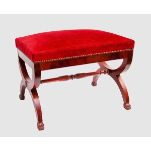 Banquette Curule Empire XIXe