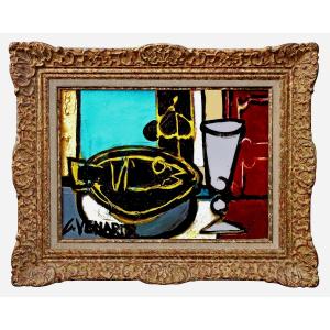 Claude Venard (1913-1999) Oil On Canvas Still Life