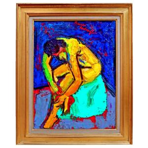 Pierre Ambrogiani (1907-1985) Seated Woman