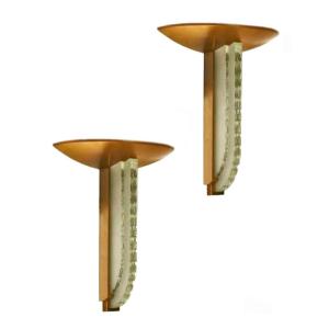 Jean Perzel  (1892-1986) Pair Of Art Deco Sconces