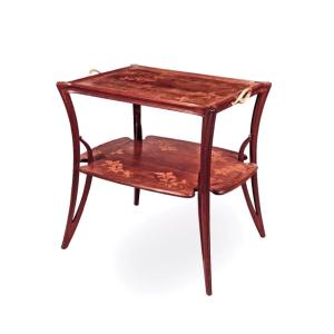 Louis MAJORELLE (1859-1926) Table Modèle Olga -Exposition Universelle Paris 1900-