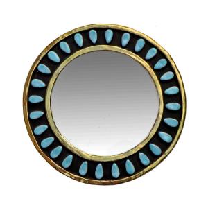 Mithé ESPELT (1923-2020) Miroir modèle "Amandes"