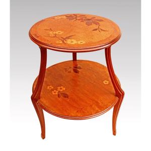 Louis Majorelle (1859–1926) Art Deco Table With Marquetry