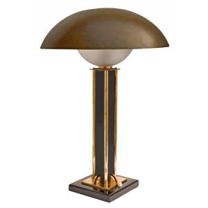 Jacques ADNET (1900-1984) Lampe Art Déco (modèle répertorié)