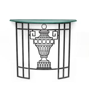Art Deco Wrought-iron Console Table