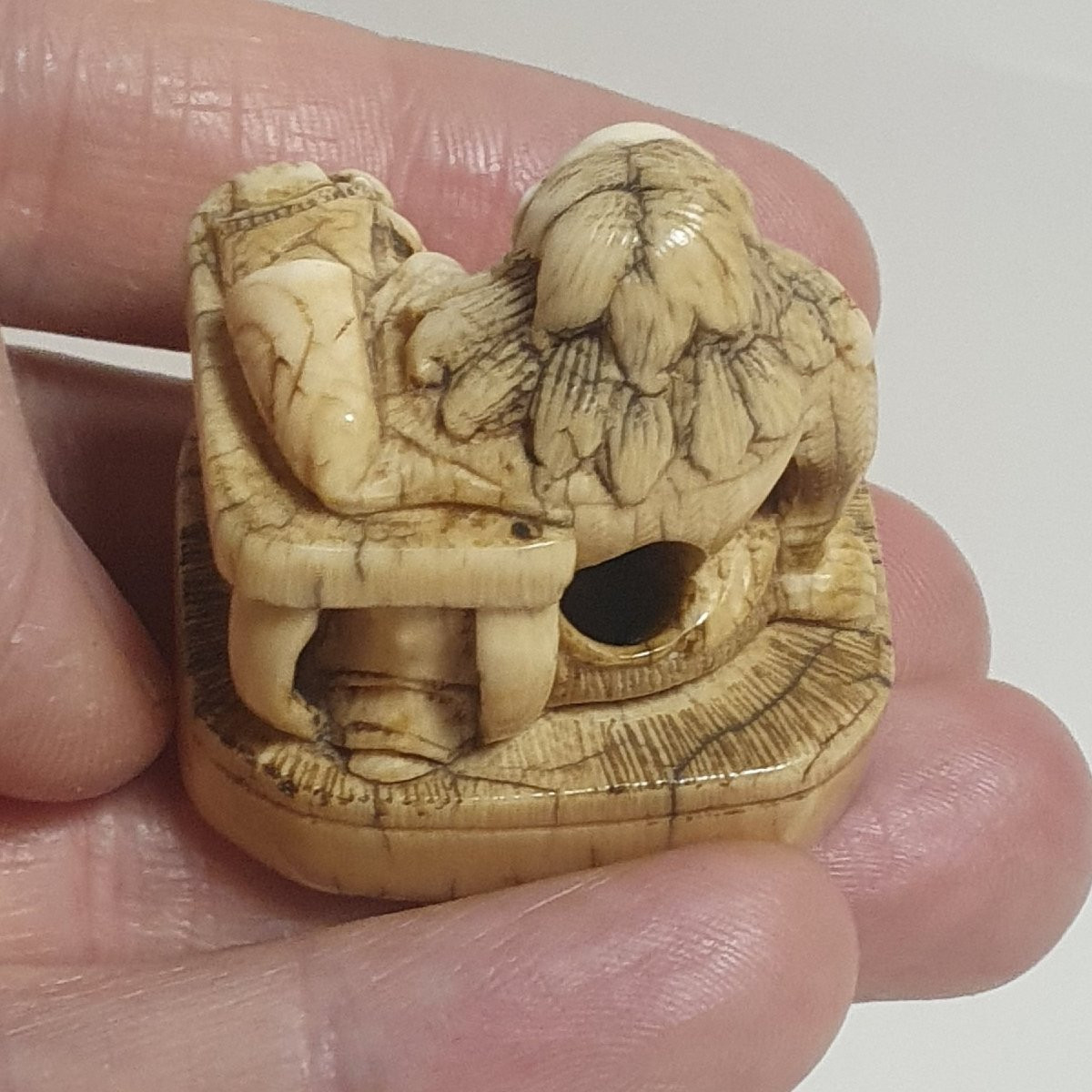 Netsuke  En Ivoire -photo-5