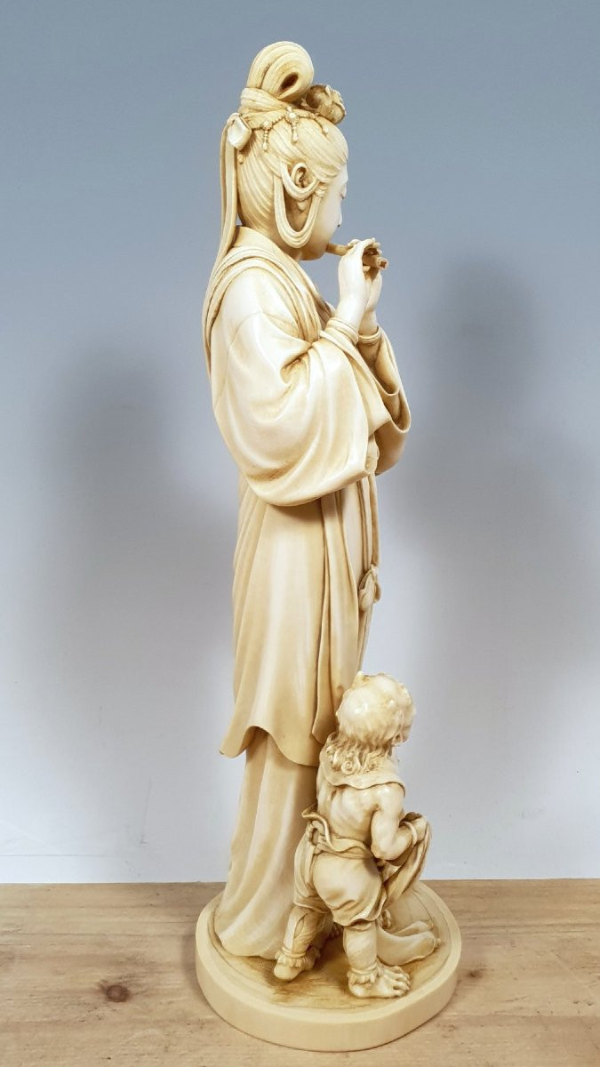 okimono en ivoire -photo-4