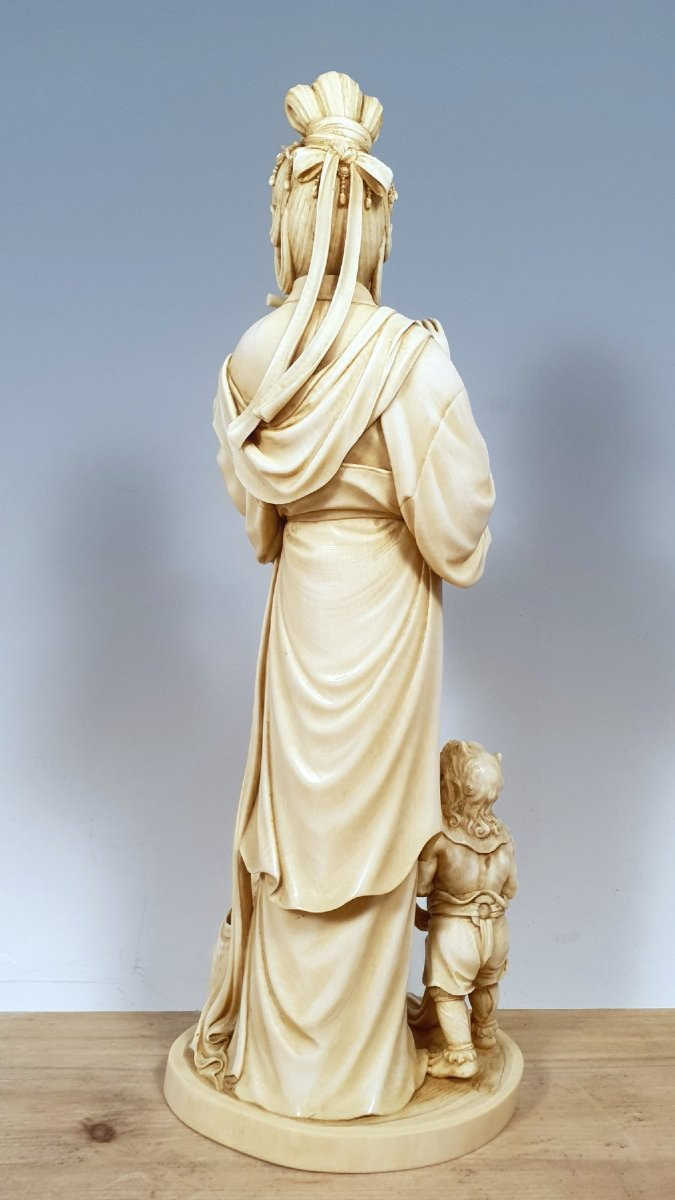 okimono en ivoire -photo-7