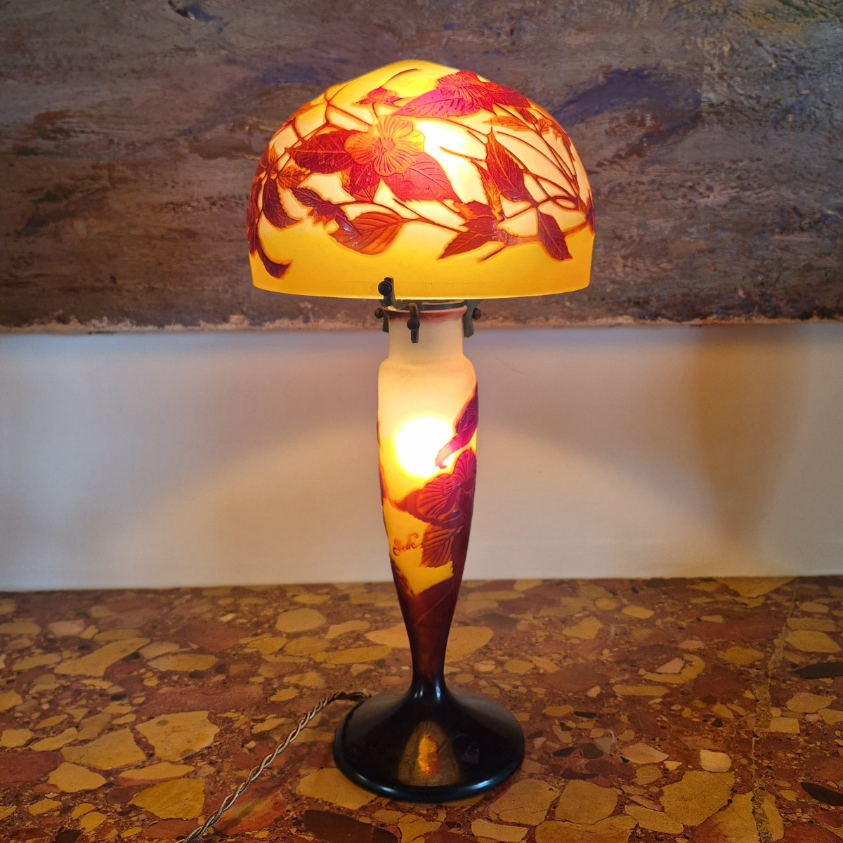 Gallé lampe
