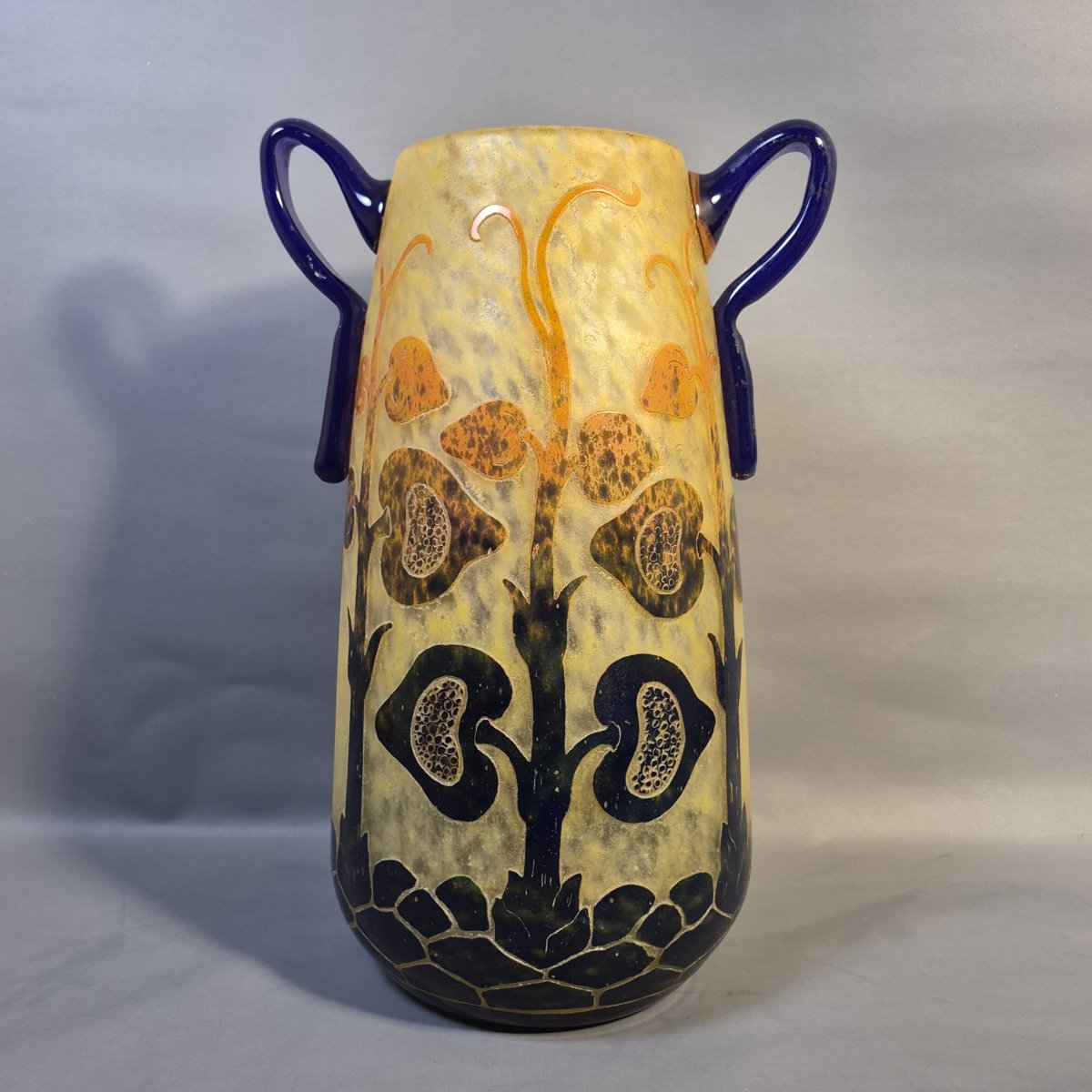 Vase Charles Schneider - Le Verre Francais-photo-2