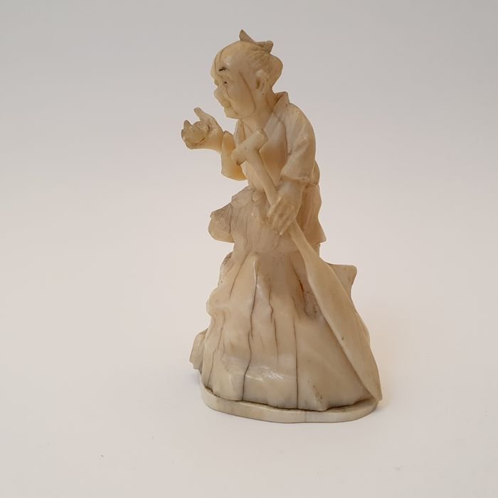 Okimono (1) - Marine Ivory - Japan - Meiji Period (1868-1912)-photo-5