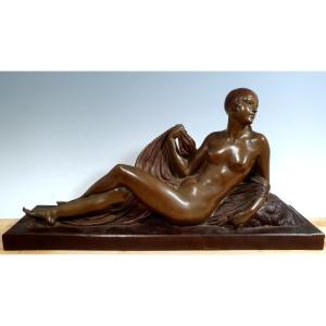 Joe Descomps  Bronze Sculpture