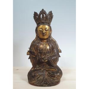  Bodhisattva Guanyn - Bronzo - Cina - 