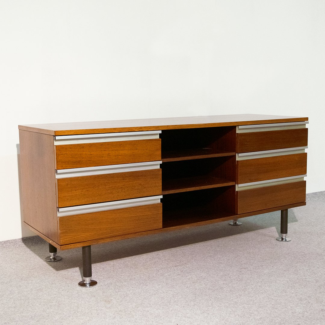 Console des années 1950 par Ico Parisi pour MIM-photo-2