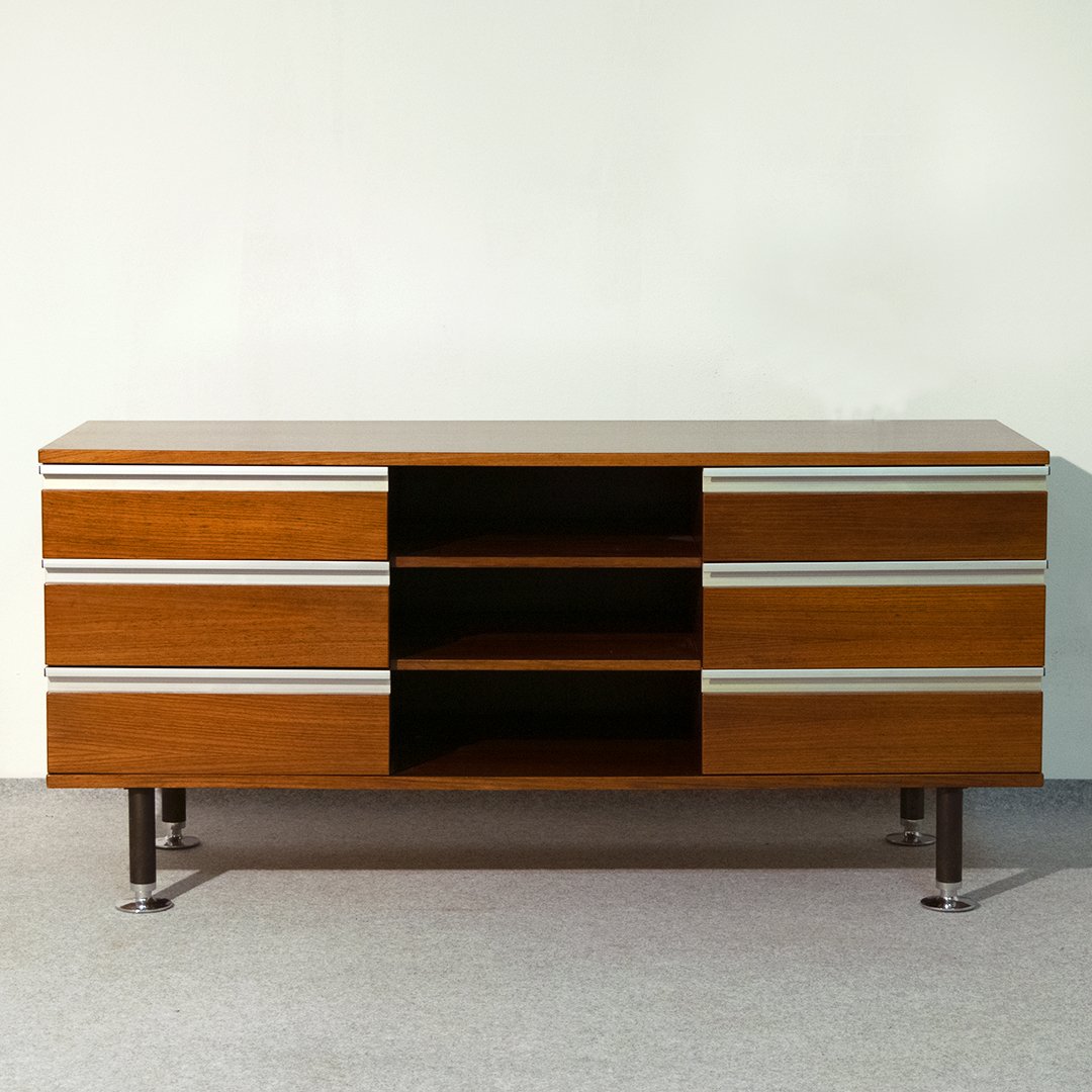 Console des années 1950 par Ico Parisi pour MIM