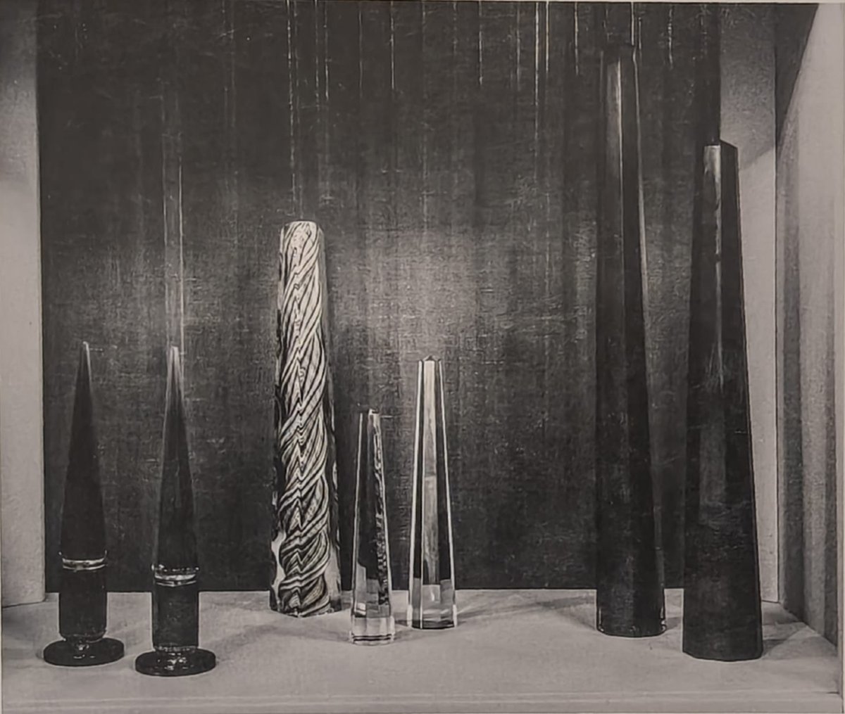 Obélisque en verre de Murano mod. 4297, Paolo Venini pour Venini, vers 1955-photo-1