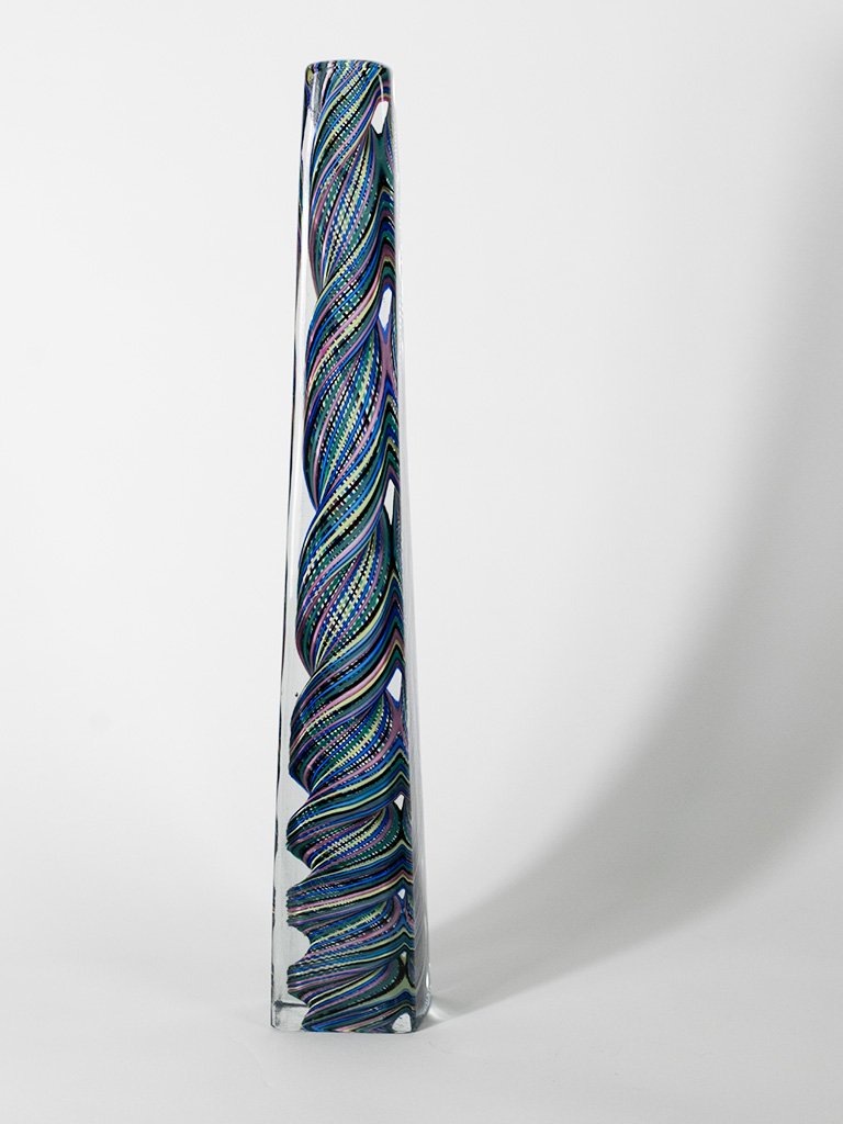 Obélisque en verre de Murano mod. 4297, Paolo Venini pour Venini, vers 1955