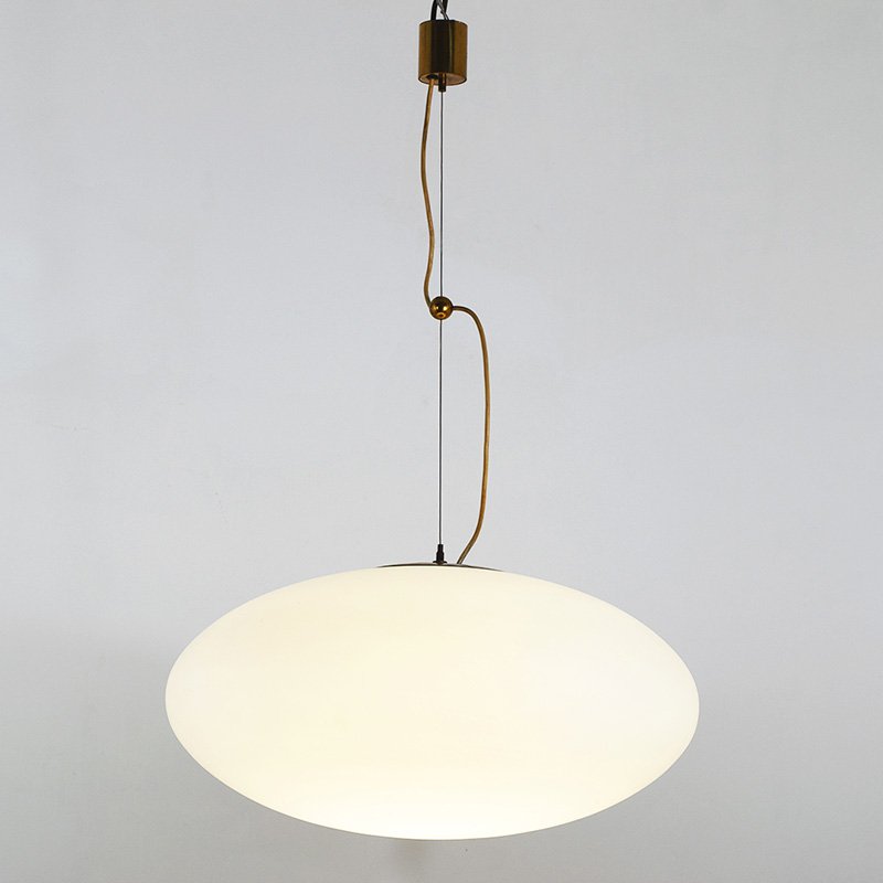Ceiling Lamp Manufactured By Stilnovo, Model 1187, Ca. 1950-photo-2