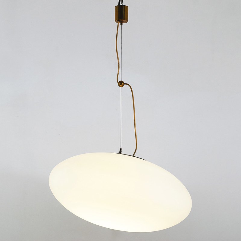 Ceiling Lamp Manufactured By Stilnovo, Model 1187, Ca. 1950