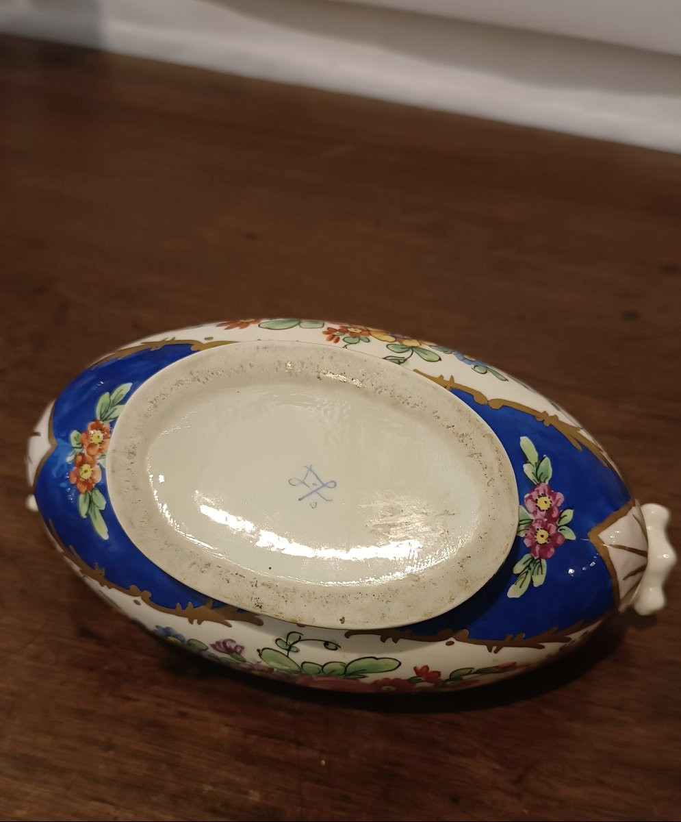  Early 19th Century Sèvres Porcelain Inkwell-photo-6