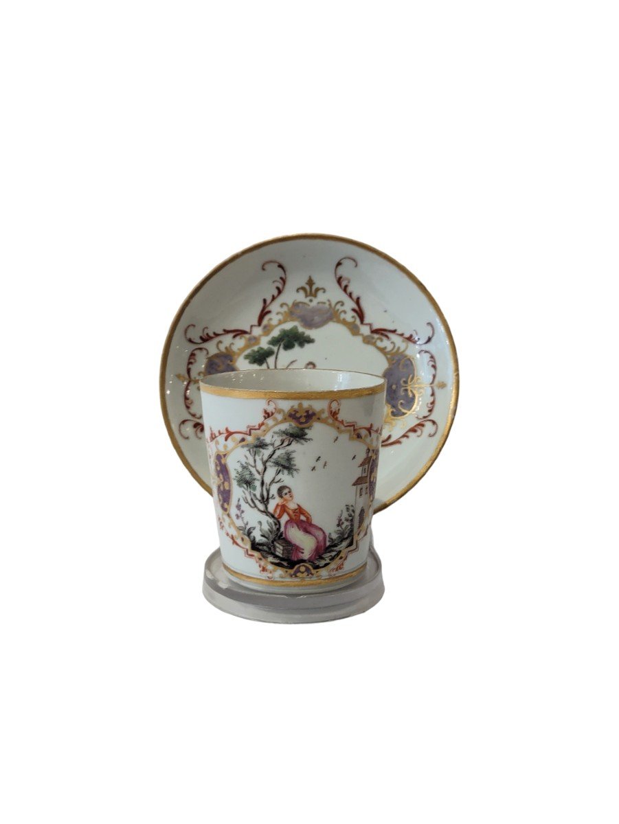 Tasse Et Soucoupe Ginori Doccia-photo-2