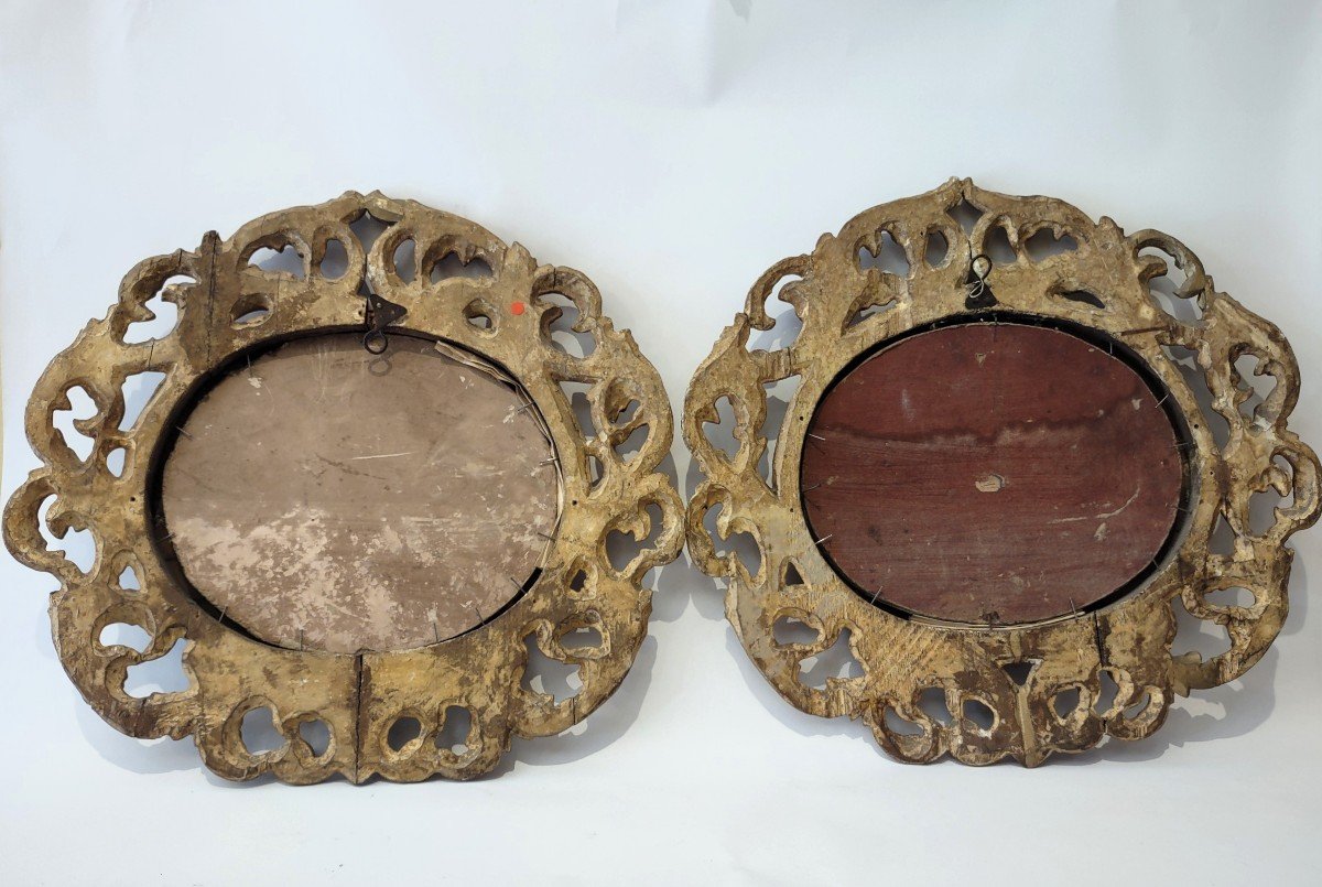  Two Oval Landscape Paintings-photo-1