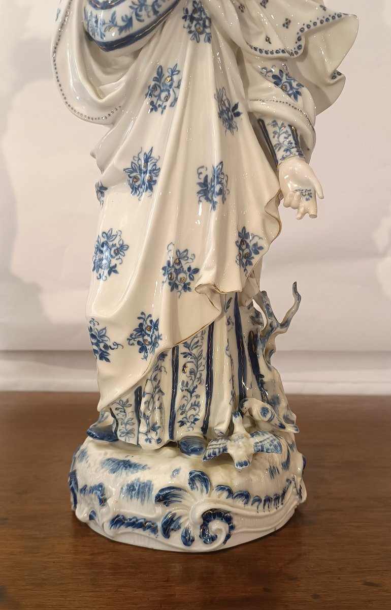 Mid-19th Century Three Rauenstein Porcelain Seasons Figures-photo-3