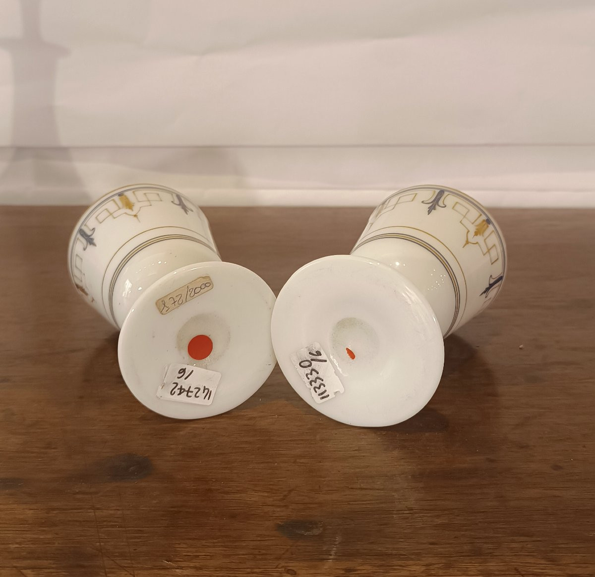 SERVICE À LIQUEUR EN OPALINE SECONDE MOITIÉ DU 19ème SIÈCLE-photo-7