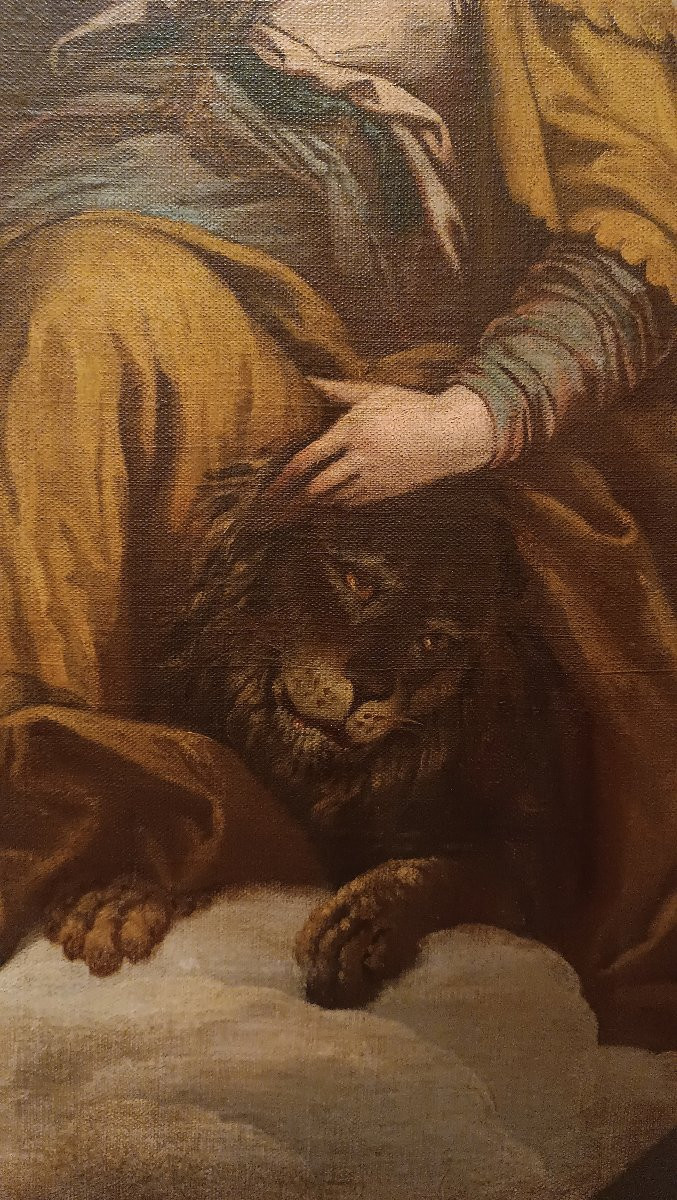Mid-16th Century Painting Allegory Of Venice-photo-3