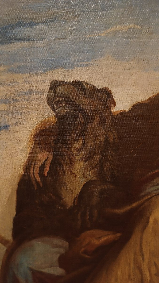 Mid-16th Century Painting Allegory Of Venice-photo-4
