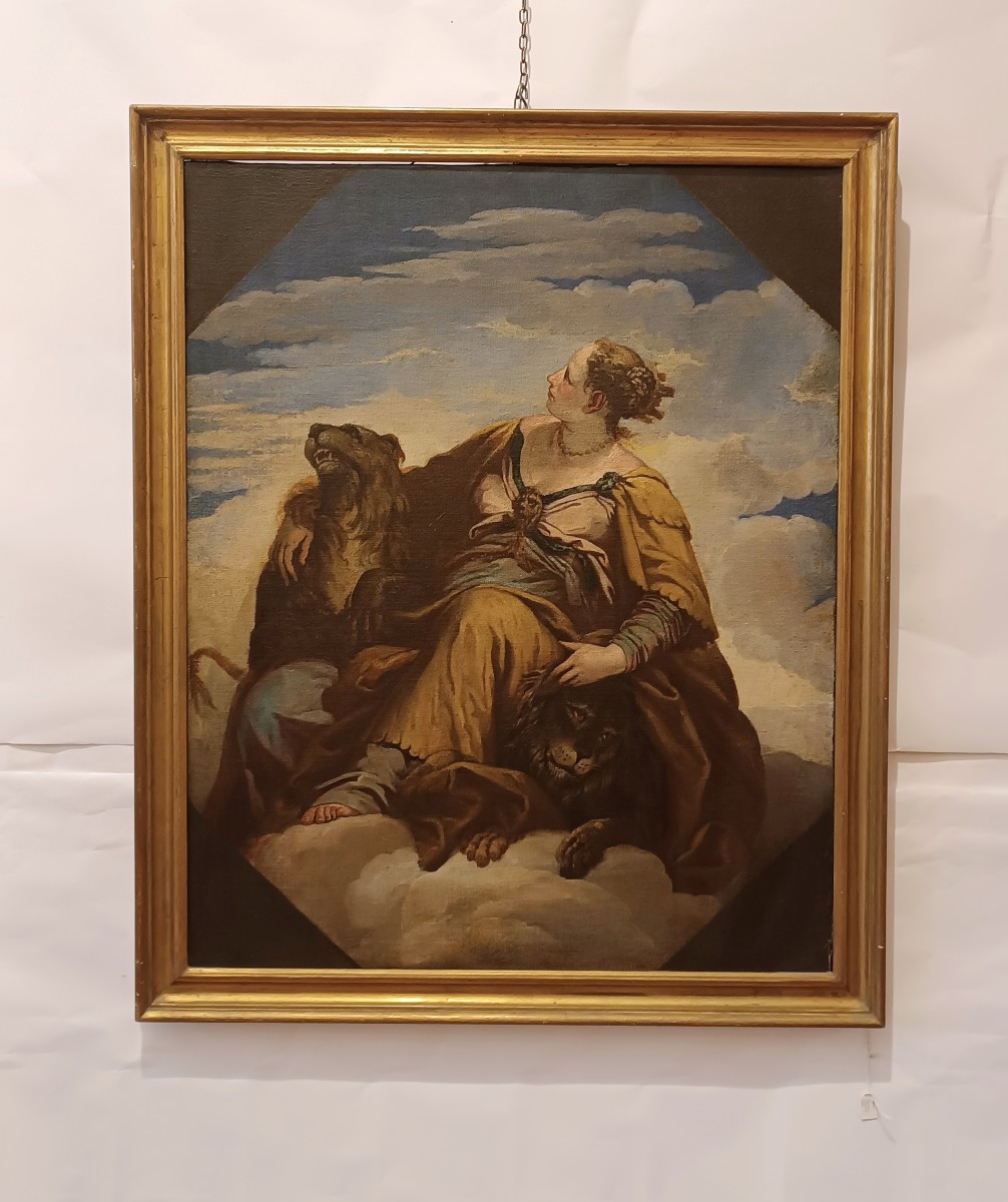 Mid-16th Century Painting Allegory Of Venice