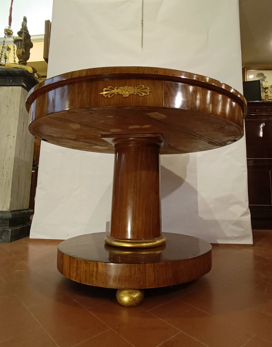 Late 18th Century Directory Walnut Table-photo-4