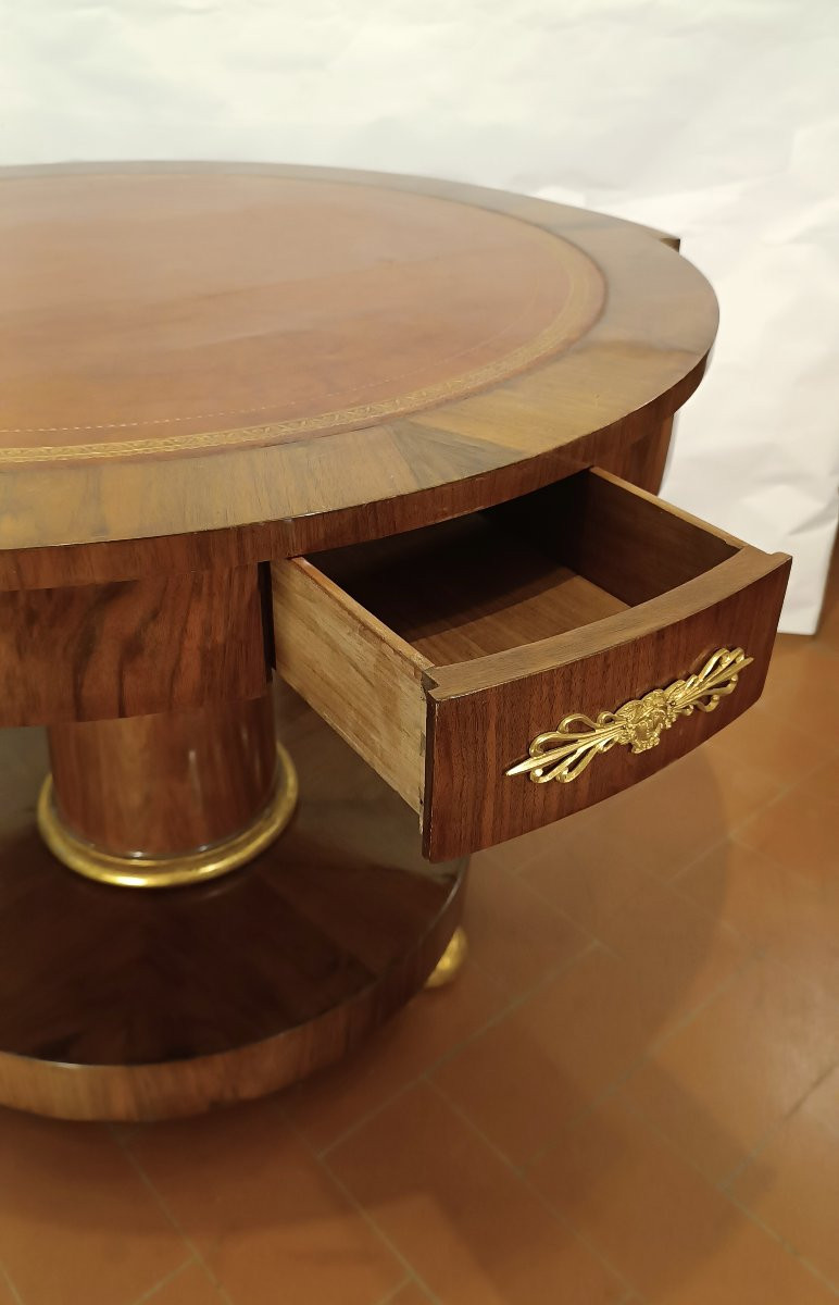 Late 18th Century Directory Walnut Table-photo-2