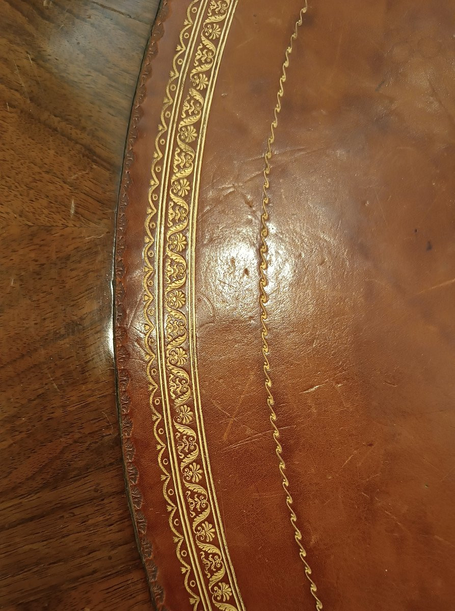Late 18th Century Directory Walnut Table-photo-4